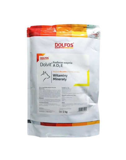 Dolvit Fosforan wapnia AD3E 1kg