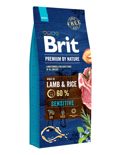 BRIT Premium By Nature Sensitive Lamb and Rice 15 kg