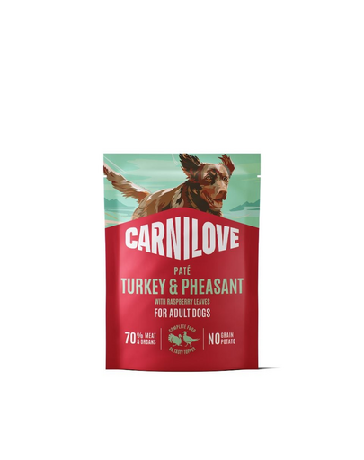 CARNILOVE Dog Pouch Turkey and Pheasant 300g karma mokra indyk i bażant dla dorosłych psów