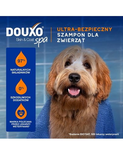DOUXO Skin & Coat 2in1 Conditioning Shampoo 250 ml szampon z odżywką 2w1 dla psów