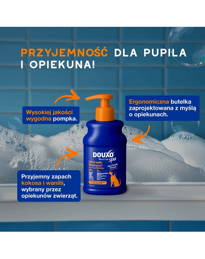 DOUXO Skin & Coat 2in1 Conditioning Shampoo 250 ml szampon z odżywką 2w1 dla psów