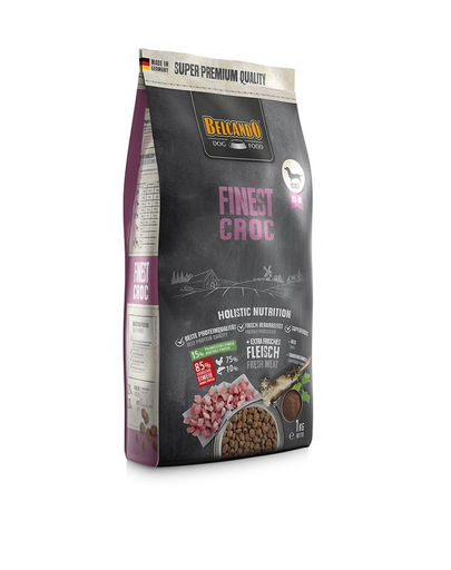 BELCANDO Finest Croc XS-M 4x1 kg száraz táp válogatós kis- és közepes testű kutyáknak