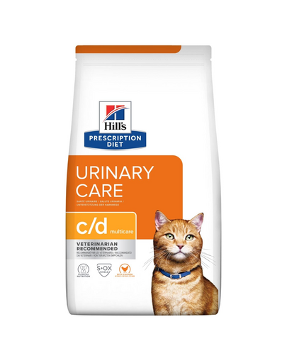 HILL'S Prescripition Diet Feline Urinary Care c/d Multicare 8 kg dla kotów na wrażliwy układ moczowy