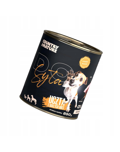 COUNTRY&NATURE Uczta mięs białych karma mokra dla dorosłych psów 850 g