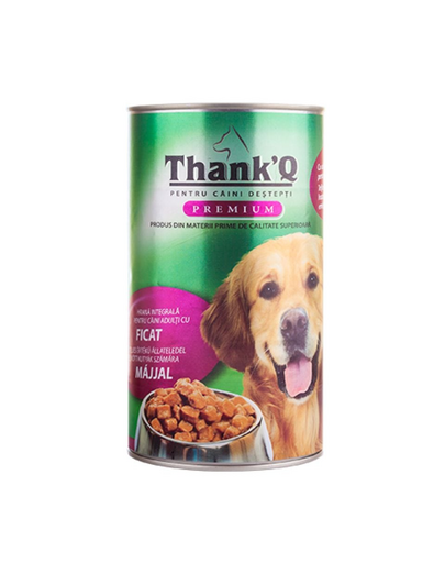 THANK'Q z wątróbką 1240 g mokra karma dla psa