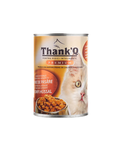 THANK'Q KOT z kurczakiem 415 g mokra karma dla kota