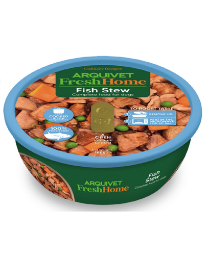 ARQUIVET Fresh Home gulasz rybny z tuńczykiem 280 g monobiałkowa mokra karma dla psów