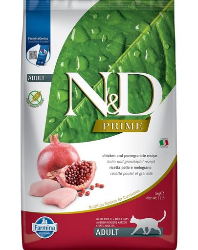 N&D Chicken & pomegranate adult cat 5 kg