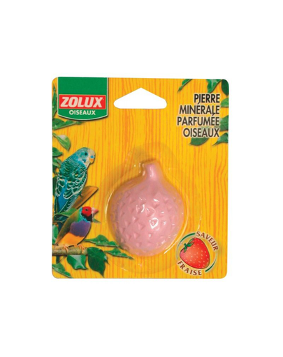 ZOLUX Kiegészítő táp, eper illatú kő