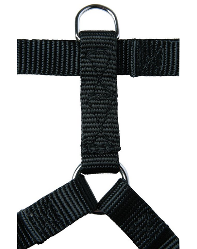 ZOLUX Szalagos hám 30 - 45 cm 15 mm fekete