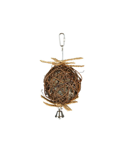 TRIXIE Wicker ball with bell o 10 cm - 22 cm