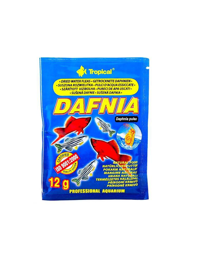 TROPICAL Természetes daphnia, tasak 12 g