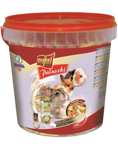 VITAPOL Rudacskák mix, vödör 300g