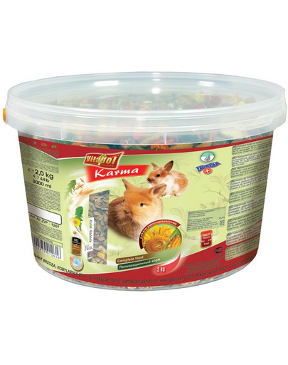 VITAPOL Eledel nyulaknak - vödör 2kg