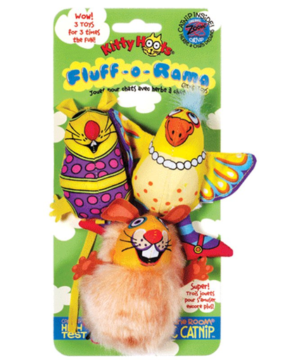 FAT CAT Fluff-O-Rama hármas csomagolás (trójpak)