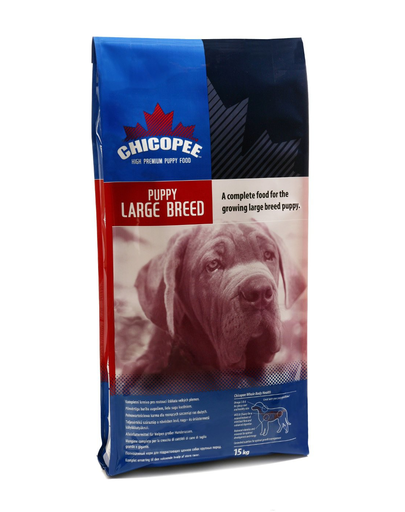 CHICOPEE Száraz táp kutyának puppy large breed 15 kg