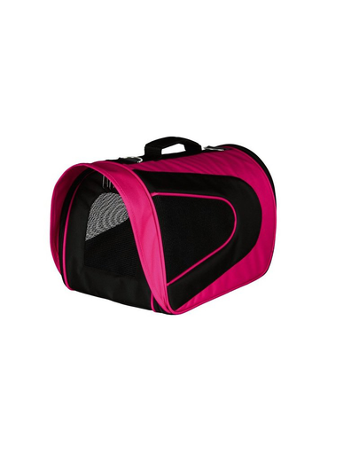TRIXIE Szállító táska alina nylon 22 x 23 x 35 co fekete - rózsaszín
