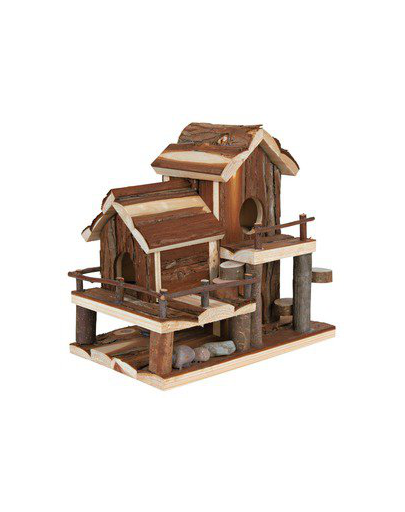 TRIXIE Hamster'S house birte natural wood 25 x 24 x 16 cm