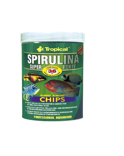 TROPICAL Szuper Spirulina Forte Chips  doboz 52 g - 100 ml