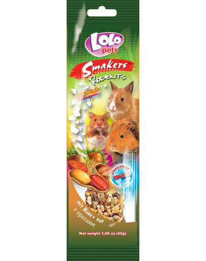 LOLO PETS Diós smakers rágcsálóknak "weekend style"