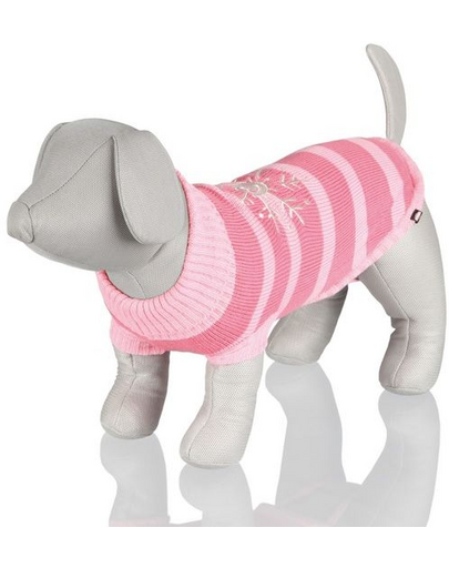 TRIXIE Pulóver kutyáknak richmond x s: 25 cm rózsaszín