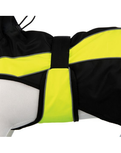 TRIXIE Kabát safety x s: 30 cm fekete-sárga