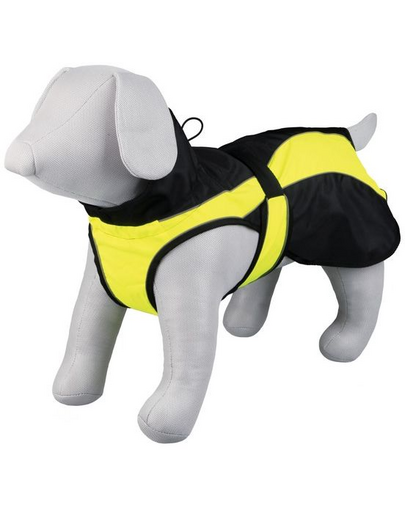 TRIXIE Kabát safety x s: 30 cm fekete-sárga