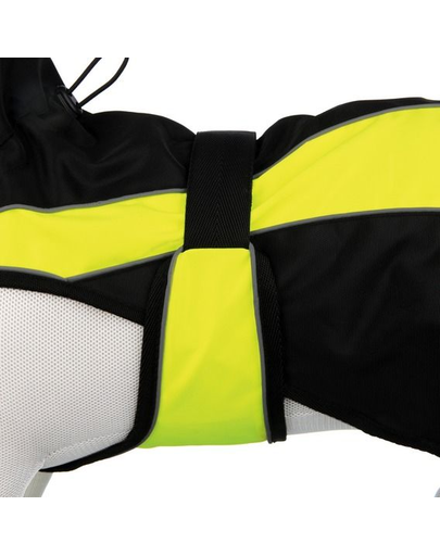TRIXIE Kabát safety l: 62 cm fekete-sárga