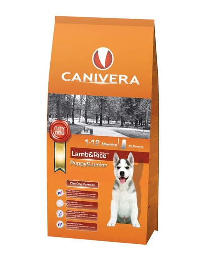 CANIVERA Puppy-Junior lamb-rice all breeds 14 kg