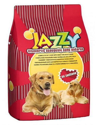 JAZZY Táp marhahússal kutyáknak 15 kg