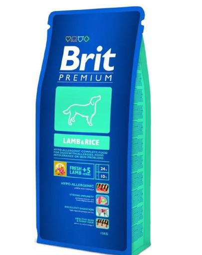 BRIT Premium Lamb & Rice 15 kg