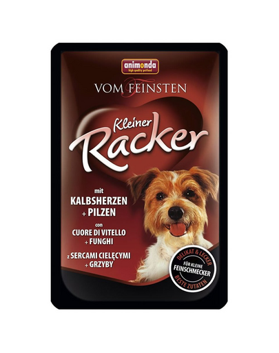 ANIMONDA Vom Feinsten Kleiner Racker borjú szívvel és gombával 85 g