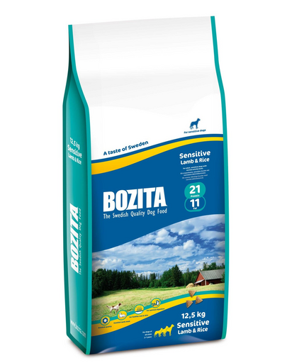 BOZITA Sensitive lamb - rice 12,5 kg