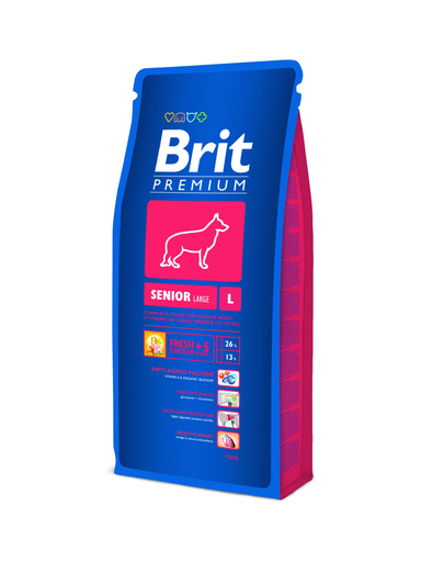 BRIT Premium Senior Large Breed 3 kg
