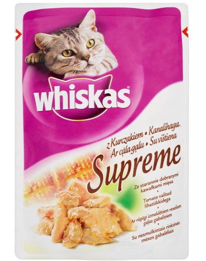 WHISKASTtasak supreme csirke 85g