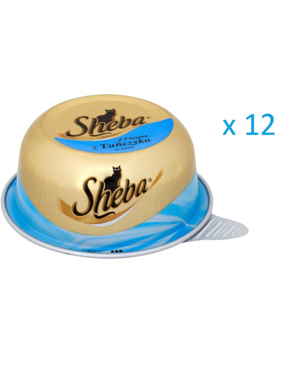 SHEBA tonhalfilé 80 g x12