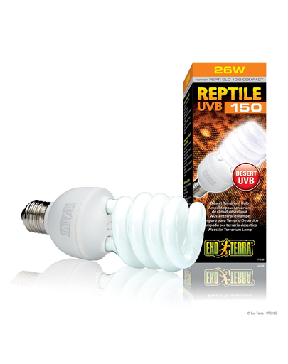 EXO Terra izzólámpa reptile UVB 150 26 W