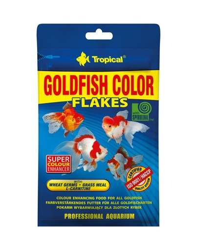 TROPICAL Goldfish color, zárható tasak 12g