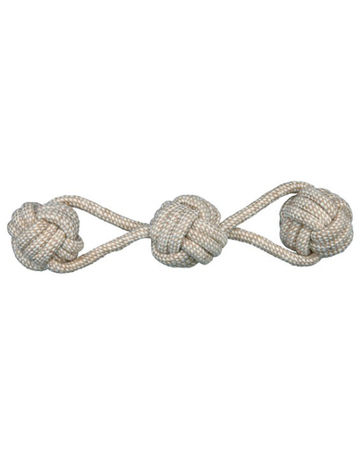 TRIXIE Kötél 3 fonott labdami "Denta Fun", átmérő 8 cm-37cm