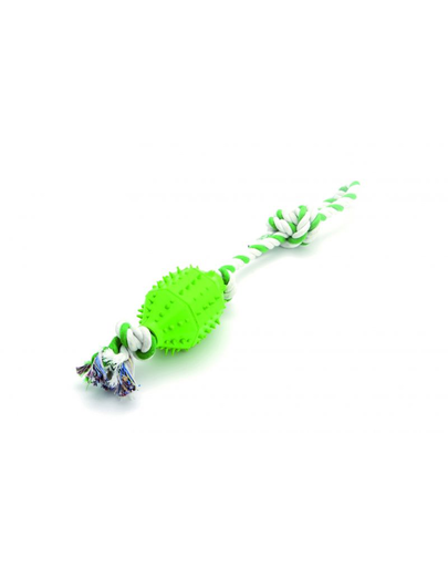 COMFY Játék zibi labda kötélen zöld 45 cm