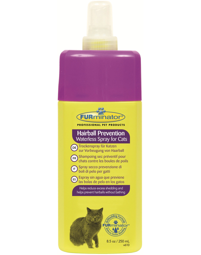 FURMINATOR száraz sampon macskáknak a szőrcsomók kialakulásának megelőzéséért 250 ml