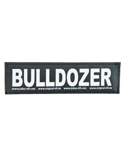 TRIXIE Julius-K9 velcro stickers s bulldozer