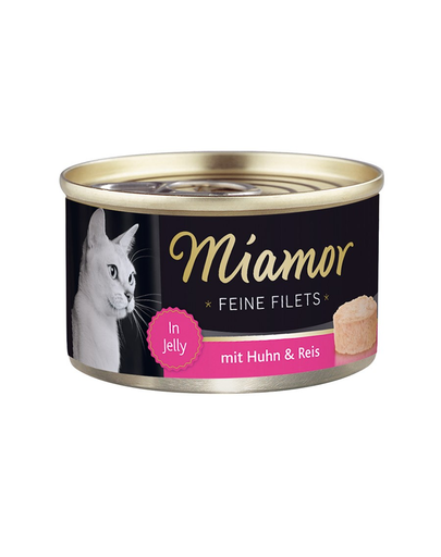 MIAMOR Konzerv tyúk filé-rizs 100g