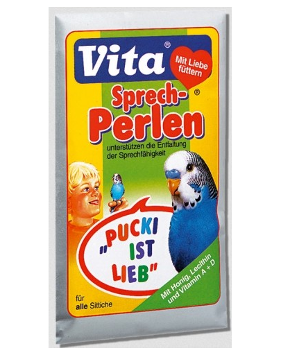 VITAKRAFT Sprech Perlen 20G beszédserkentő táp papagájnak