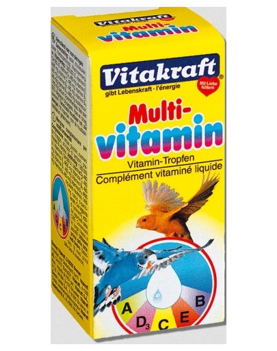 VITAKRAFT Multivitamin 10Ml - vitaminos cseppek 
