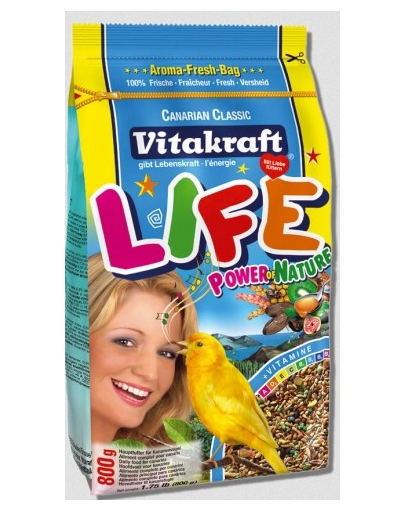 VITAKRAFT Life Power 800G-táp kanárinak, 