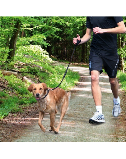 TRIXIE Póráz jogginghoz 090–130 m lengéscsillapítóval