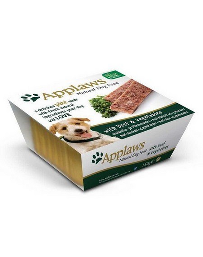 APPLAWS Eledel pástétom marhahús és zöldségekkel 150 g