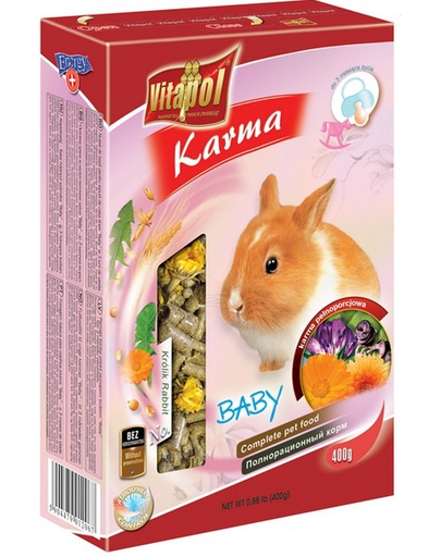 VITAPOL Baby Eledel nyulaknak 400g