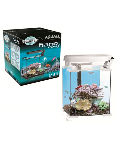 AQUAEL Készlet Nano Reef 30 Lt fekete LED